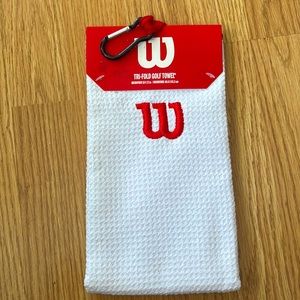 Wilson Tri-Fold Golf Towel